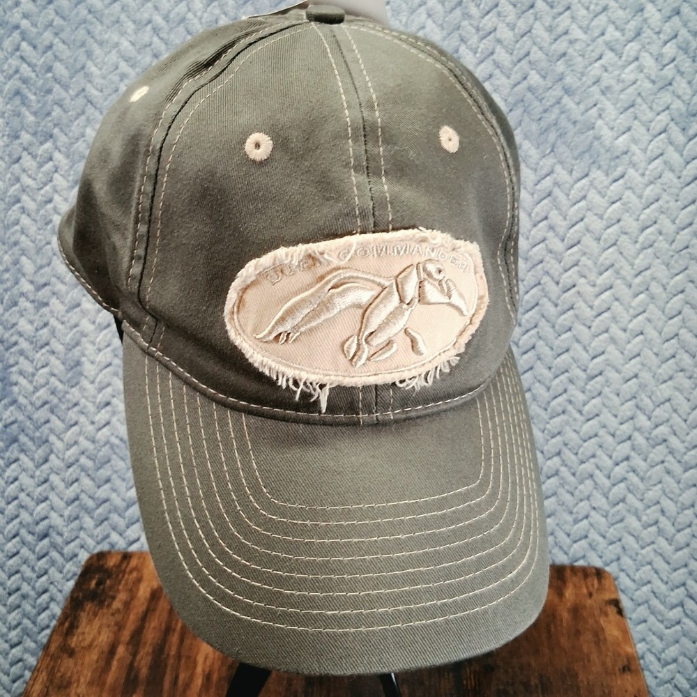 Duck Commander Hat Mens Olive Green Duck Dynasty Baseball Cap Adjustable NWT